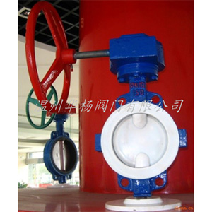 D371F46襯氟對(duì)夾蝶閥