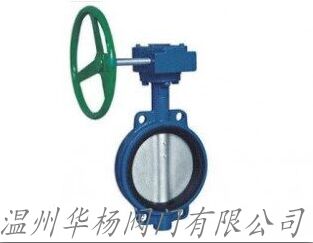 D372X蝸輪傳動(dòng)對夾式軟密封蝶閥