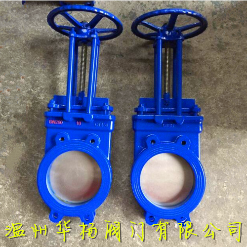 PZ73X/F球墨鑄鐵刀型閘閥