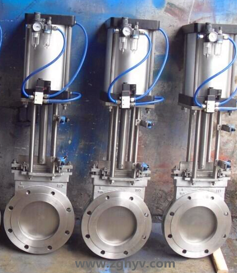 PZ673H氣動刀型閘閥