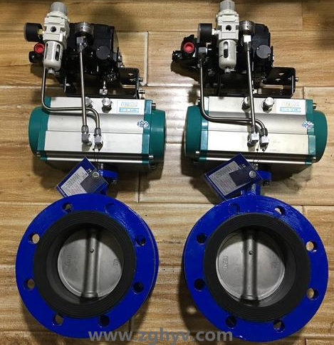 D641X法蘭式軟密封氣動蝶閥