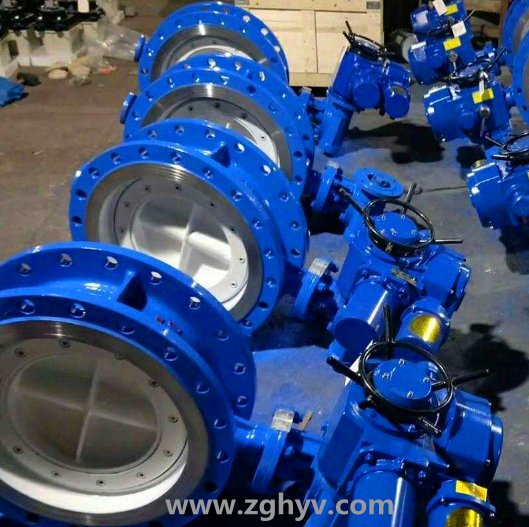 D343H蝸輪傳動(dòng)法蘭蝶閥