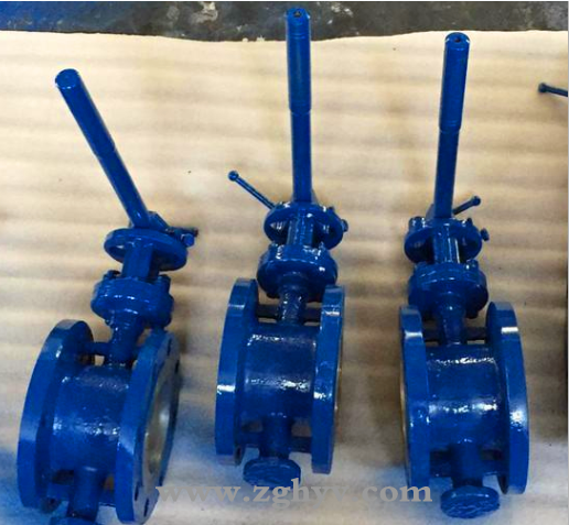 D43H手柄式法蘭式硬密封蝶閥